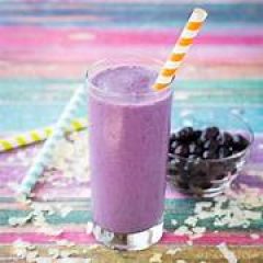 berry and cheese milkshake