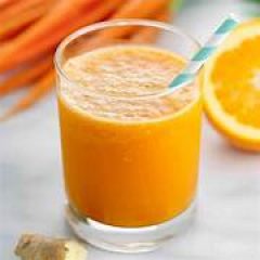 carrot orange ginger jucie