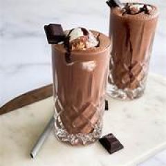 chocolate milkshake