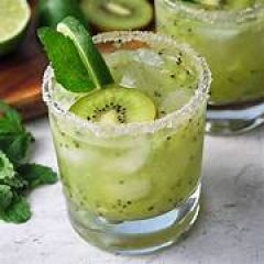 fresh kiwi mojito